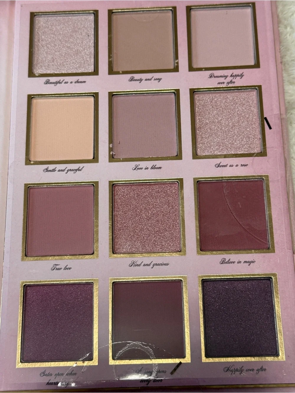 Disney Princess Sleeping Beauty Pink Glitter Eyeshadow Palette